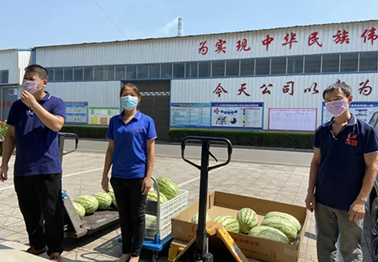 南宫体育网站集团组织开展夏日送清凉系列活动